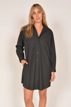 Load image into Gallery viewer, Itami Marseille Shirt Dress Black
