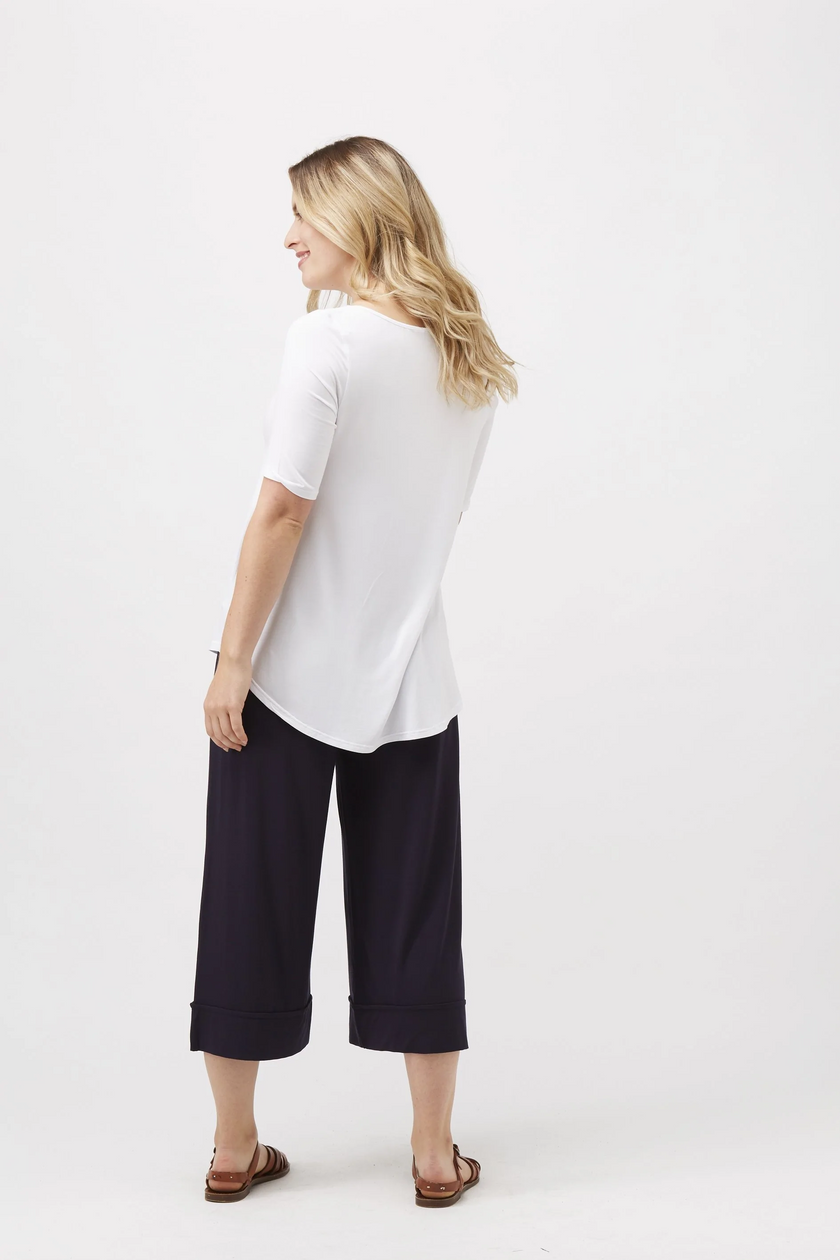 Tani New Elbow Tee 79765 White