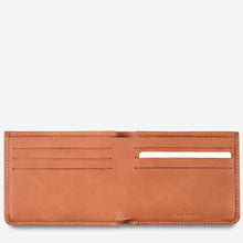 Load image into Gallery viewer, Status Anxiety Alfred Wallet Camel Leather
