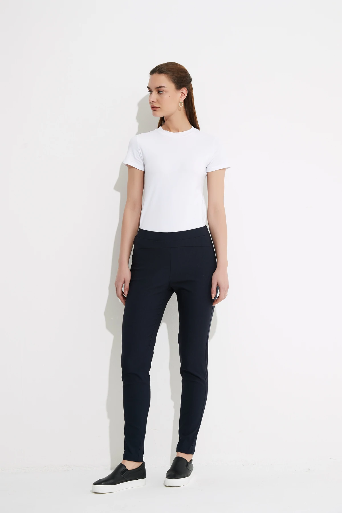 Tirelli Straight Pant 21P296-9 Navy
