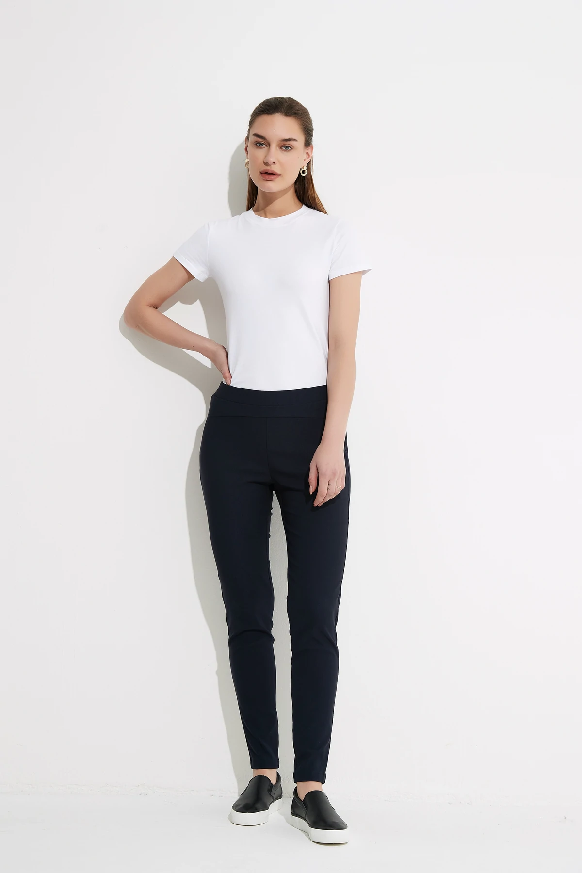 Tirelli Straight Pant 21P296-9 Navy
