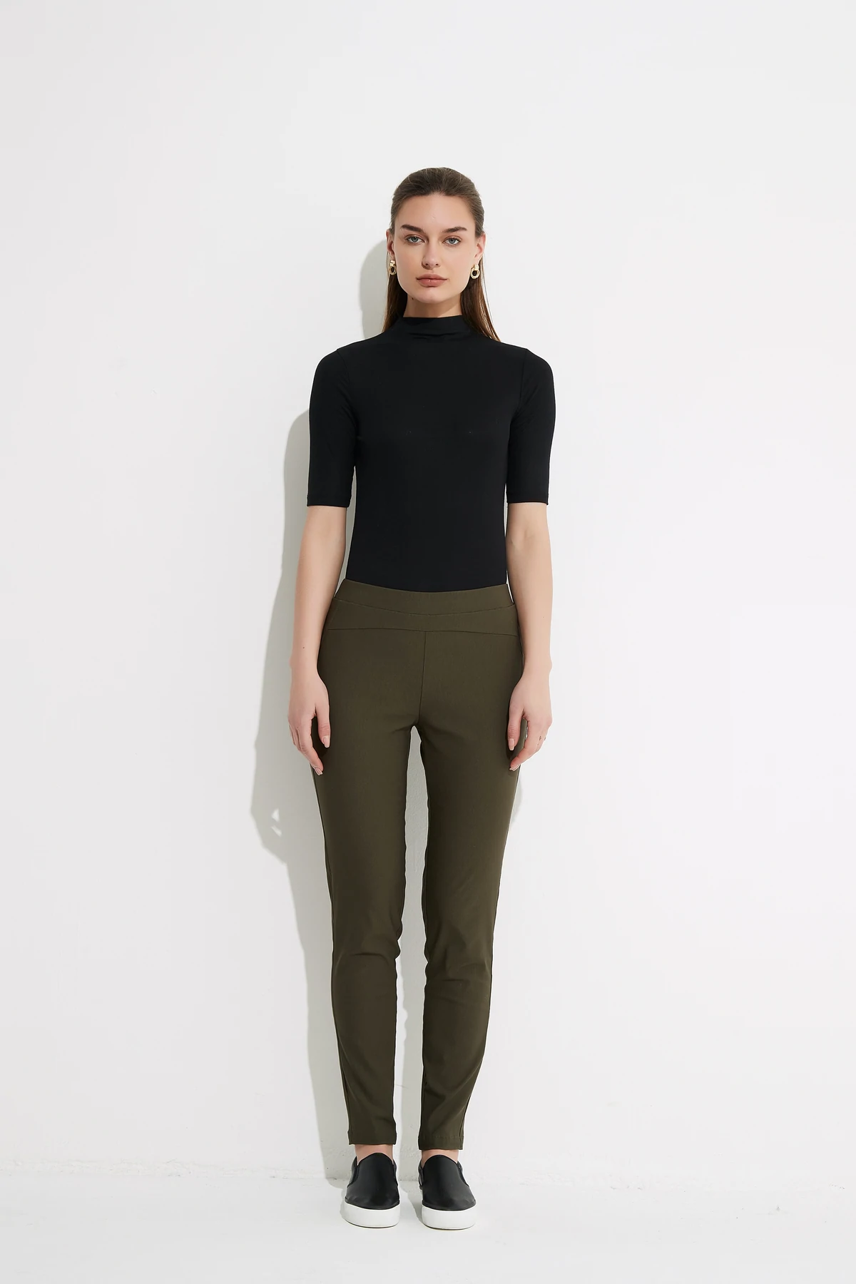 Tirelli Straight Pant 21P296-9 Khaki