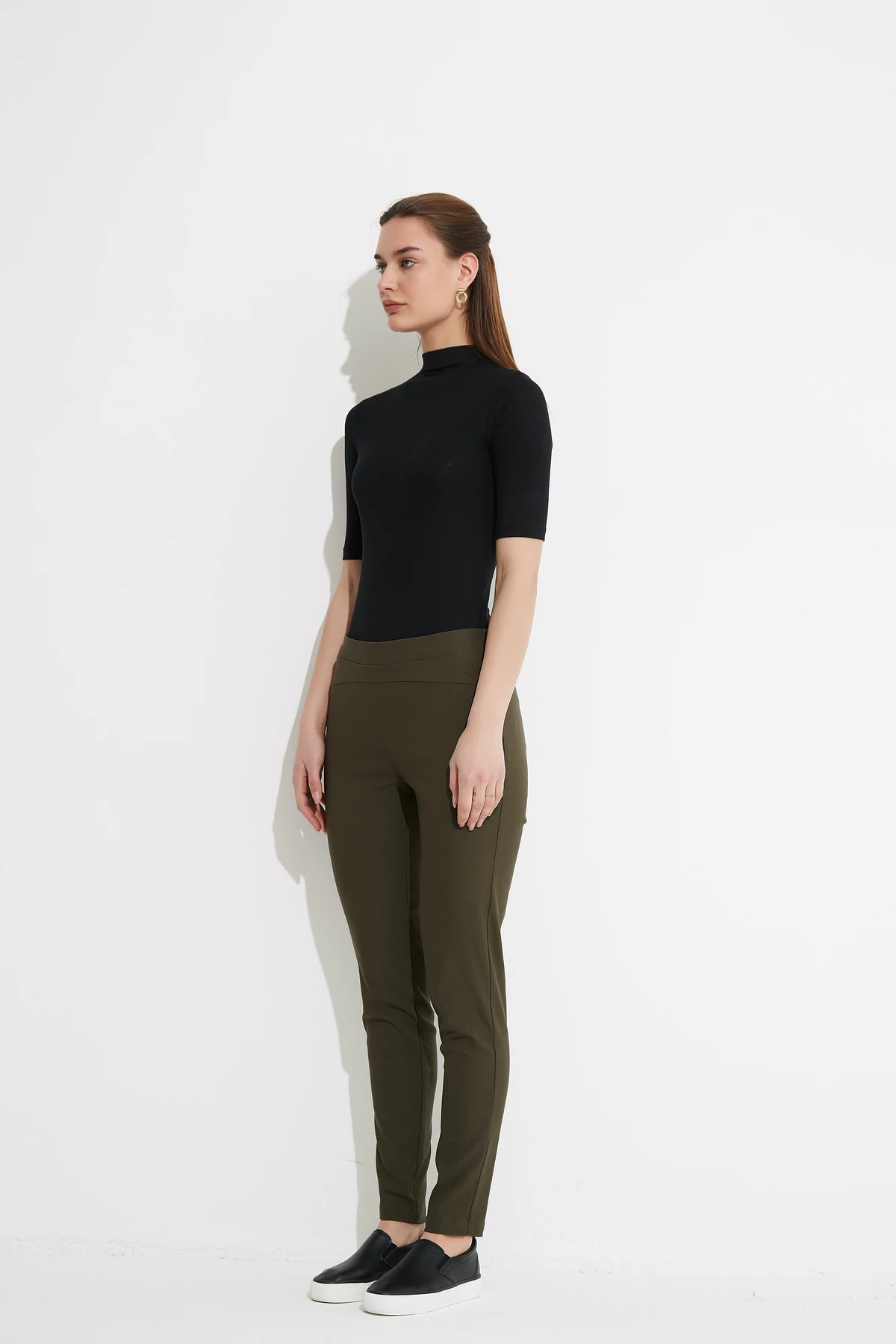 Tirelli Straight Pant 21P296-9 Khaki