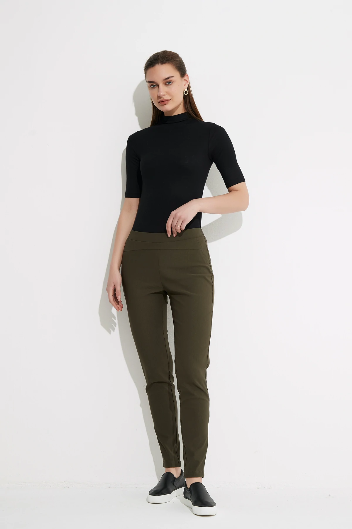Tirelli Straight Pant 21P296-9 Khaki