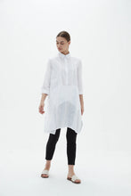 Load image into Gallery viewer, Tirelli Handkerchief Hem Shirt White
