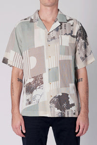 Rollas Bowler Shirt Paradise City Multi