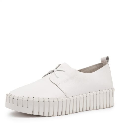 Django & Juliette Brenda White Leather
