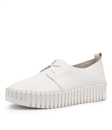 Django & Juliette Brenda White Leather