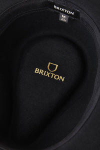 Brixton Messer Packable Fedora Black/Black