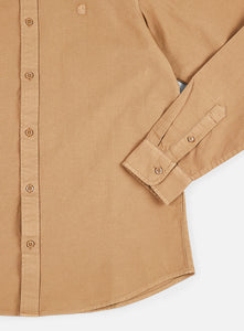 Carhartt WIP L/S Bolton Shirt Nomad Garment Dyed
