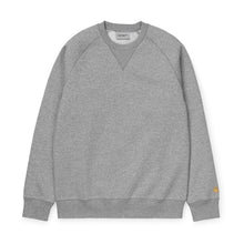 Load image into Gallery viewer, Carhartt WIP Chase Sweat Grey Heather/Gold
