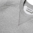 Carhartt WIP Chase Sweat Grey Heather/Gold