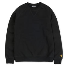 Load image into Gallery viewer, Carhartt WIP Chase Sweat Black/ Gold
