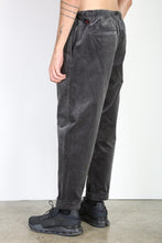 Load image into Gallery viewer, Gramicci Corduroy Tuck Tapered Pants Charcoal
