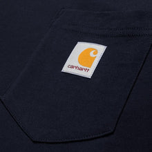 Load image into Gallery viewer, Carhartt WIP Pocket L/S T-Shirt Dark Navy
