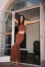 Load image into Gallery viewer, Rollas Eastcoast Flare Cord Pant Chestnut
