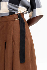 Elk Ativ Skirt Bronze Brown