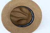 Makers & Providers Panama Fedora Hat Tobacco