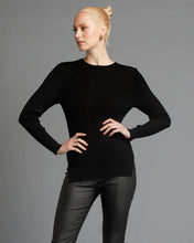 Load image into Gallery viewer, Fate + Becker Papermoon Knit Top Black
