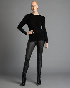 Fate + Becker Papermoon Knit Top Black