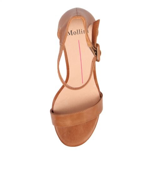 Mollini Gessie Tan-Veneer Heels