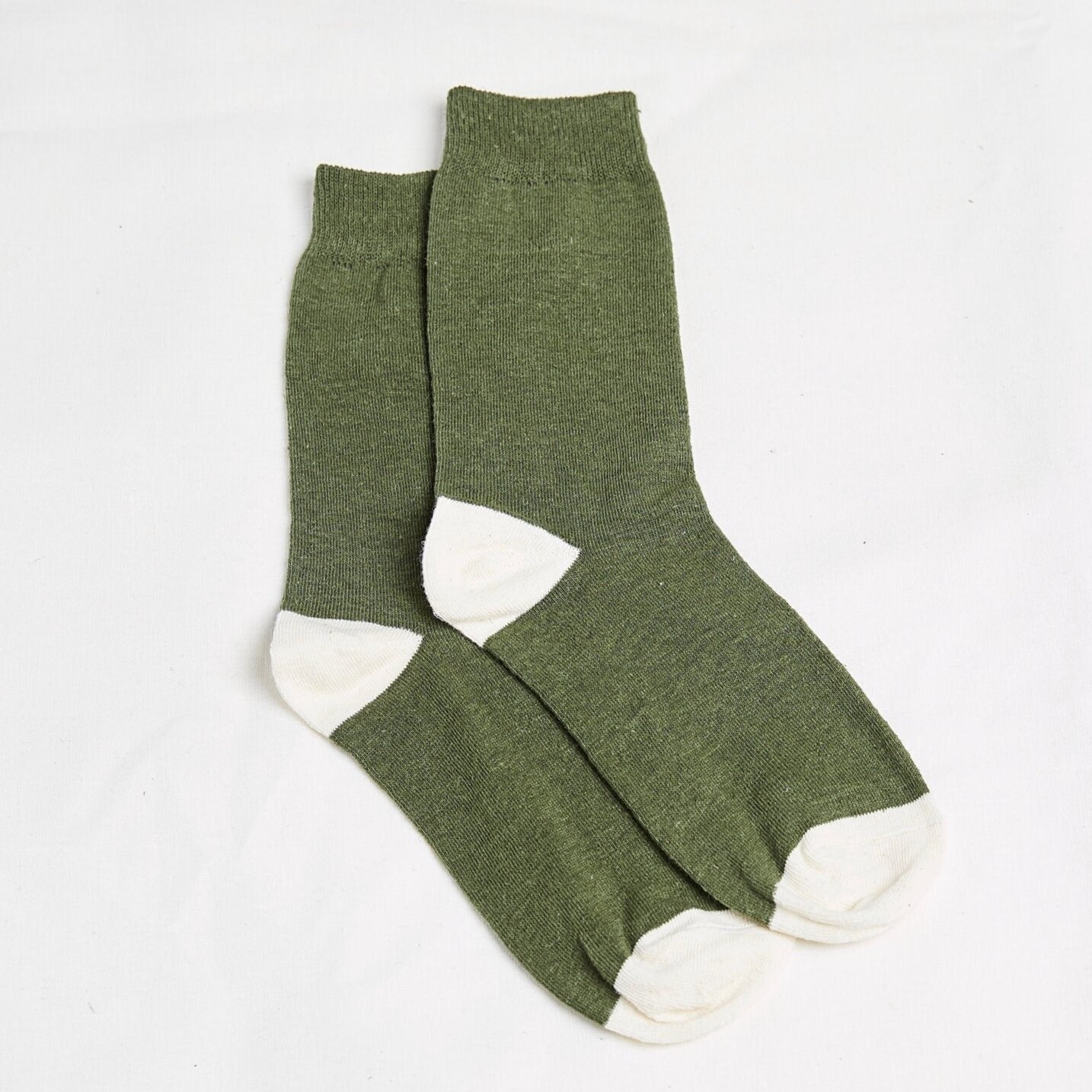Hemp Clothing Australia Daily Socks Olive