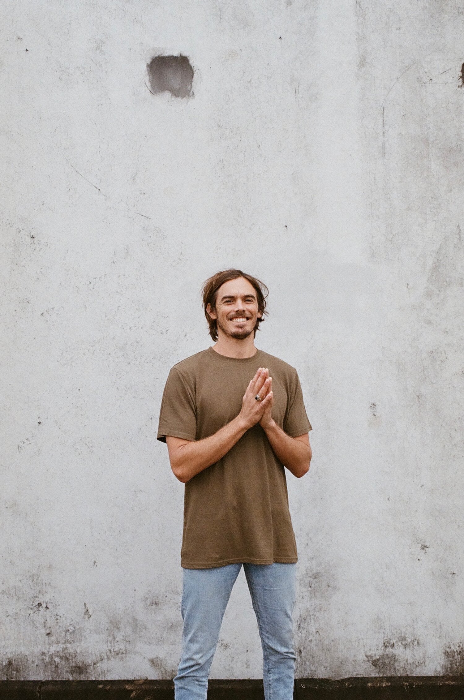 Hemp Clothing Australia Classic T-Shirt Olive