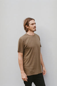 Hemp Clothing Australia Classic T-Shirt Olive