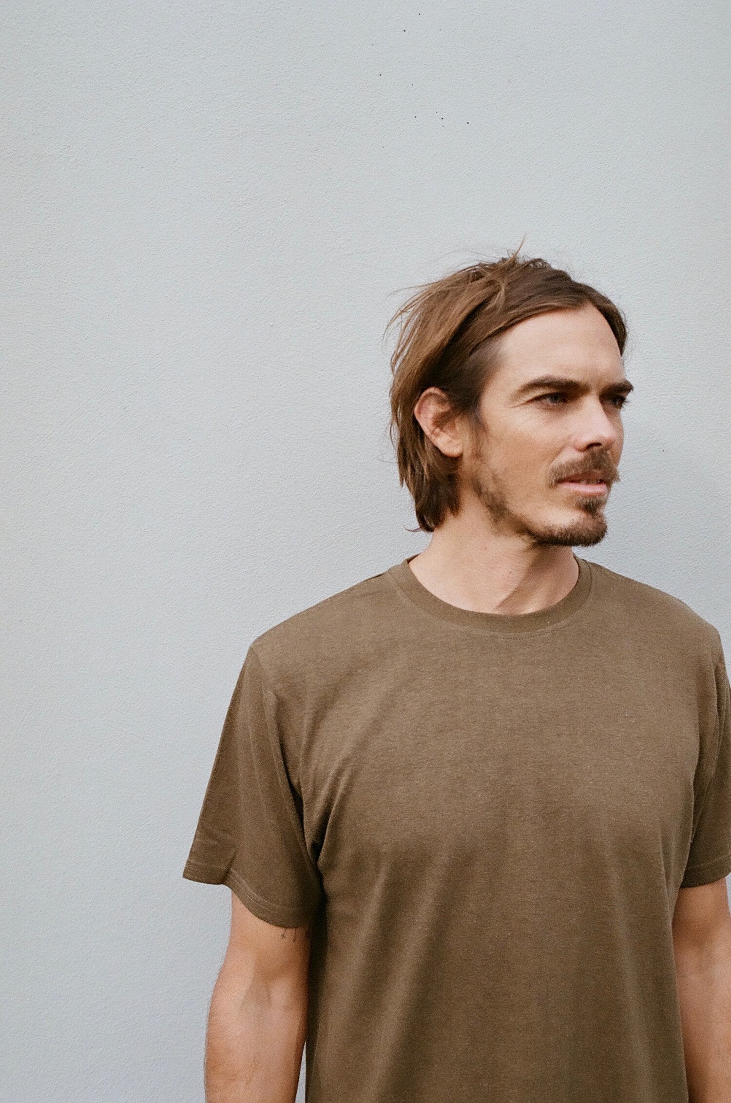 Hemp Clothing Australia Classic T-Shirt Olive