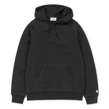 Load image into Gallery viewer, Carhartt WIP Hooded Chase Sweatshirt Black/ Gold
