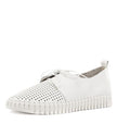 Django & Juliette Huston Sneakers White Leather