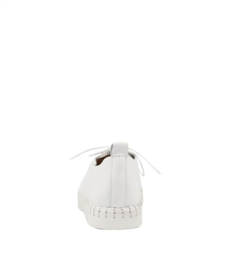 Django & Juliette Huston Sneakers White Leather