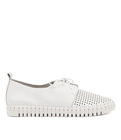 Django & Juliette Huston Sneakers White Leather