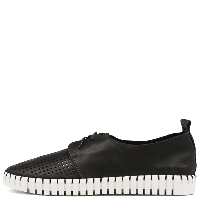 Django & Juliette Huston Sneakers Black Leather