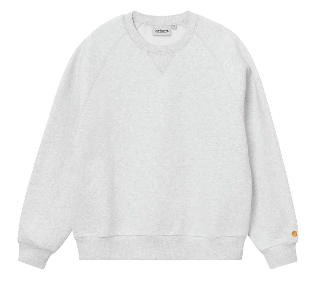 Carhartt WIP Chase Sweat Ash Heather/Gold