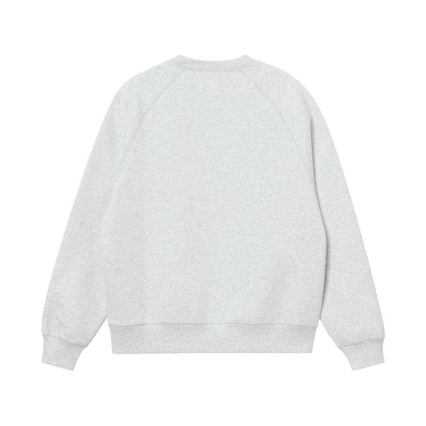 Carhartt WIP Chase Sweat Ash Heather/Gold