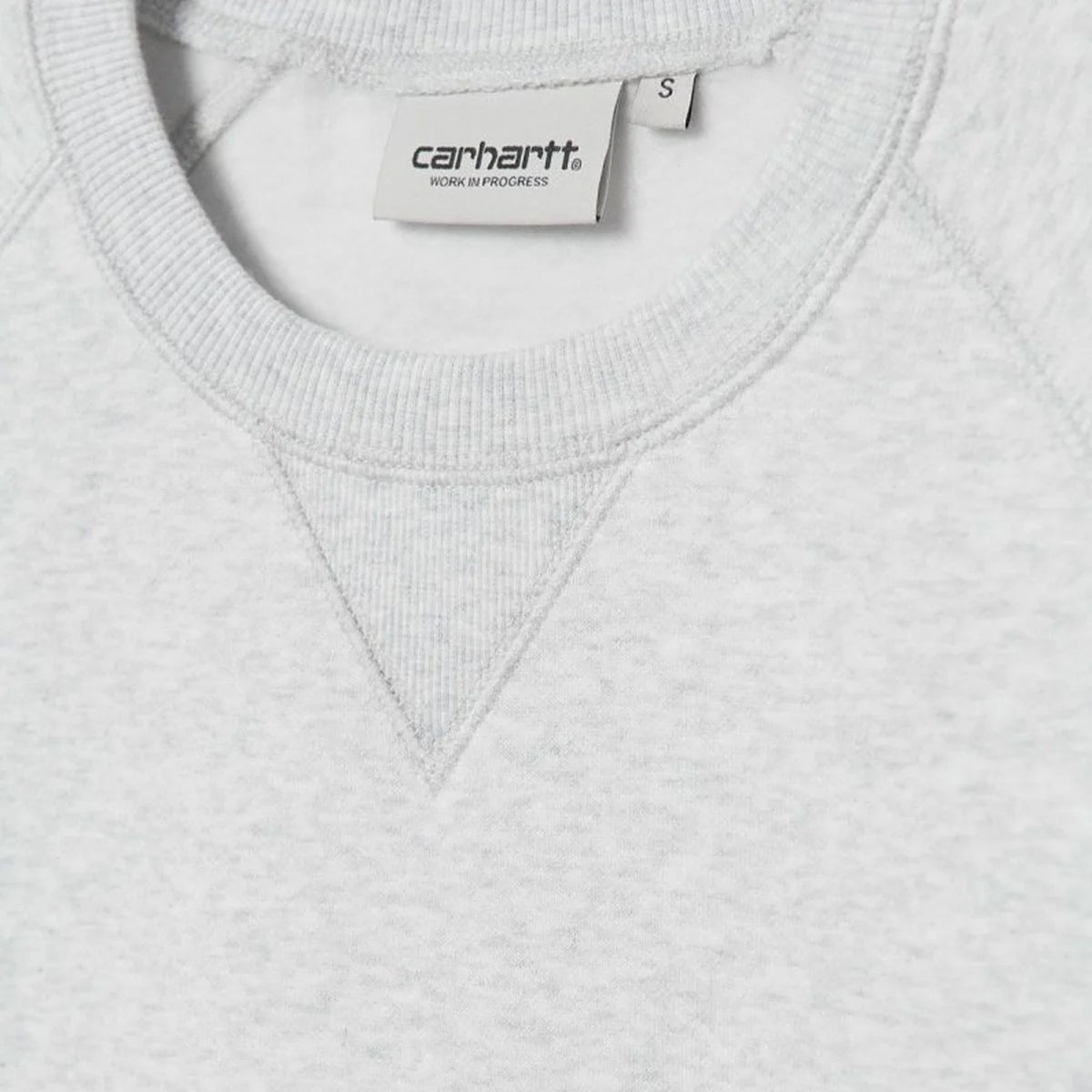 Carhartt WIP Chase Sweat Ash Heather/Gold