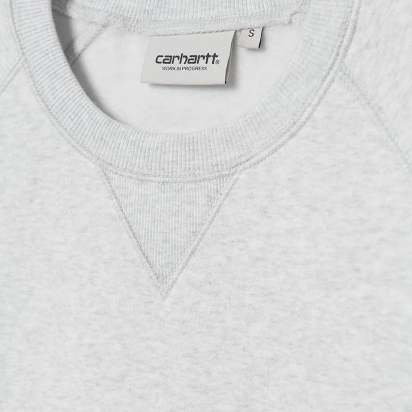 Carhartt WIP Chase Sweat Ash Heather/Gold