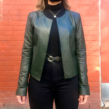 Load image into Gallery viewer, DEA Milla Leather Jacket British Green

