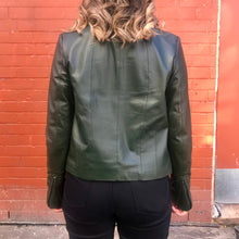 Load image into Gallery viewer, DEA Milla Leather Jacket British Green
