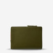 Status Anxiety Insurgency Wallet Khaki Leather