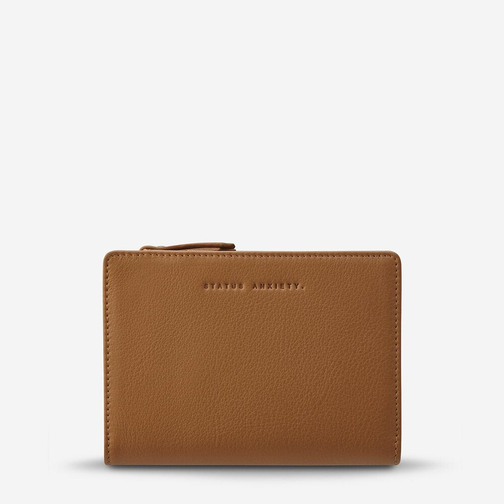 Status Anxiety Insurgency Wallet Tan Leather