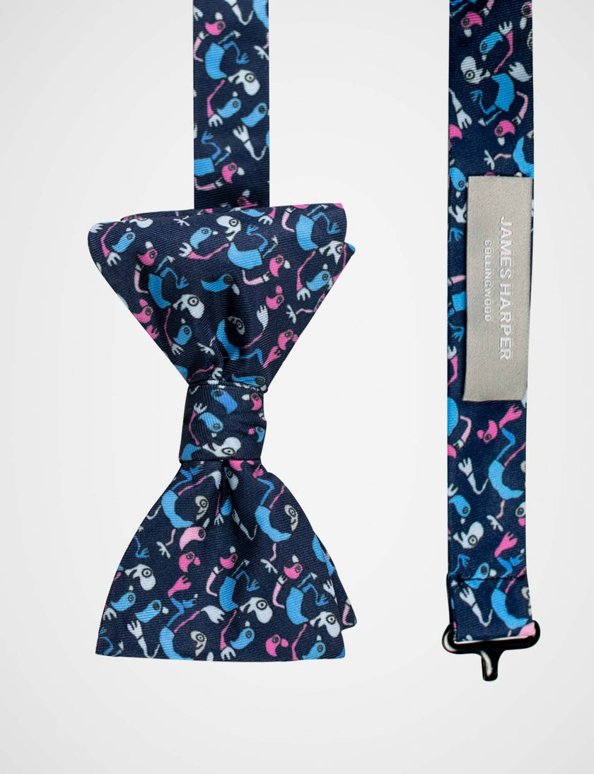 James Harper Leunig Bow Tie Blue