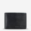 Status Anxiety Jonah Wallet Black Leather