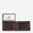 Status Anxiety Jonah Wallet Chocolate Leather