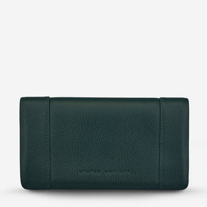 Status Anxiety Some Type of Love Wallet Teal Leather