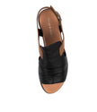 Django & Juliette Madis Black Dark Tan Leather