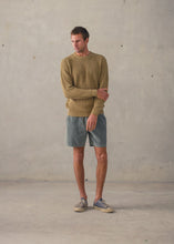 Load image into Gallery viewer, McTavish Offshore Knit Crew Sepia
