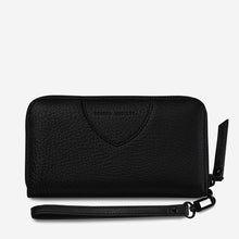 Load image into Gallery viewer, Status Anxiety Moving On Wallet Black Leather
