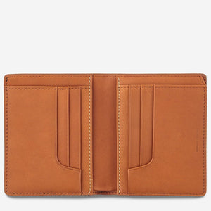 Status Anxiety Nathaniel Wallet Tan Leather